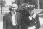 June 1, 1954 photo.....Fred and Louisa's 60th Wedding Anniversary in front of St. Henry's Catholic Church on Hoyne Ave. Chicago